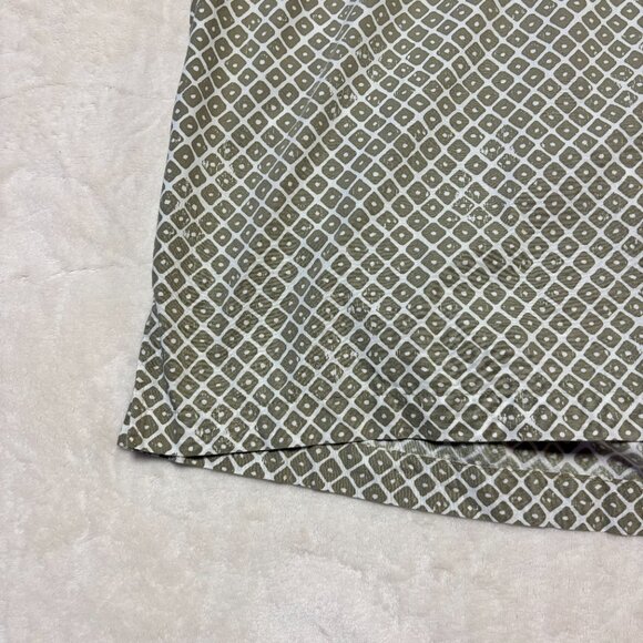 Manaloa Mens Aloha Pullover Hawaiian Short Sleeve Shirt 3XL Tan ‘UPENA - Picture 7 of 15